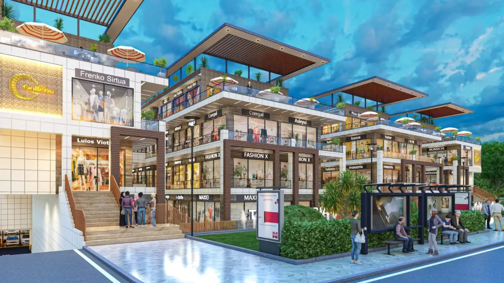 Front View of The Galleria- commercial space in Lucknow